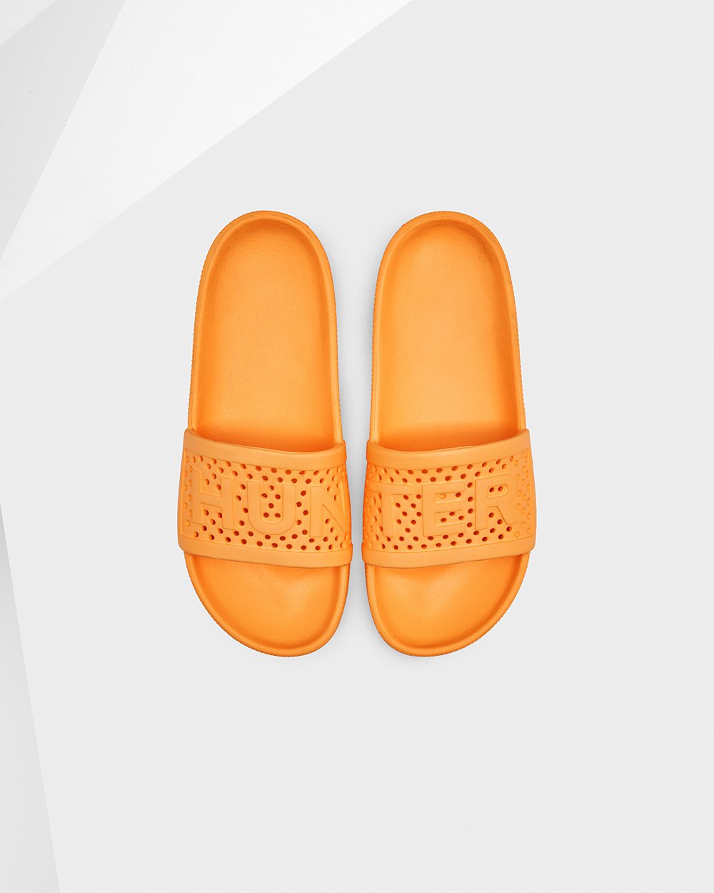 Womens Hunter Slides Orange - Original Lightweight Moulded - 2891730-SQ